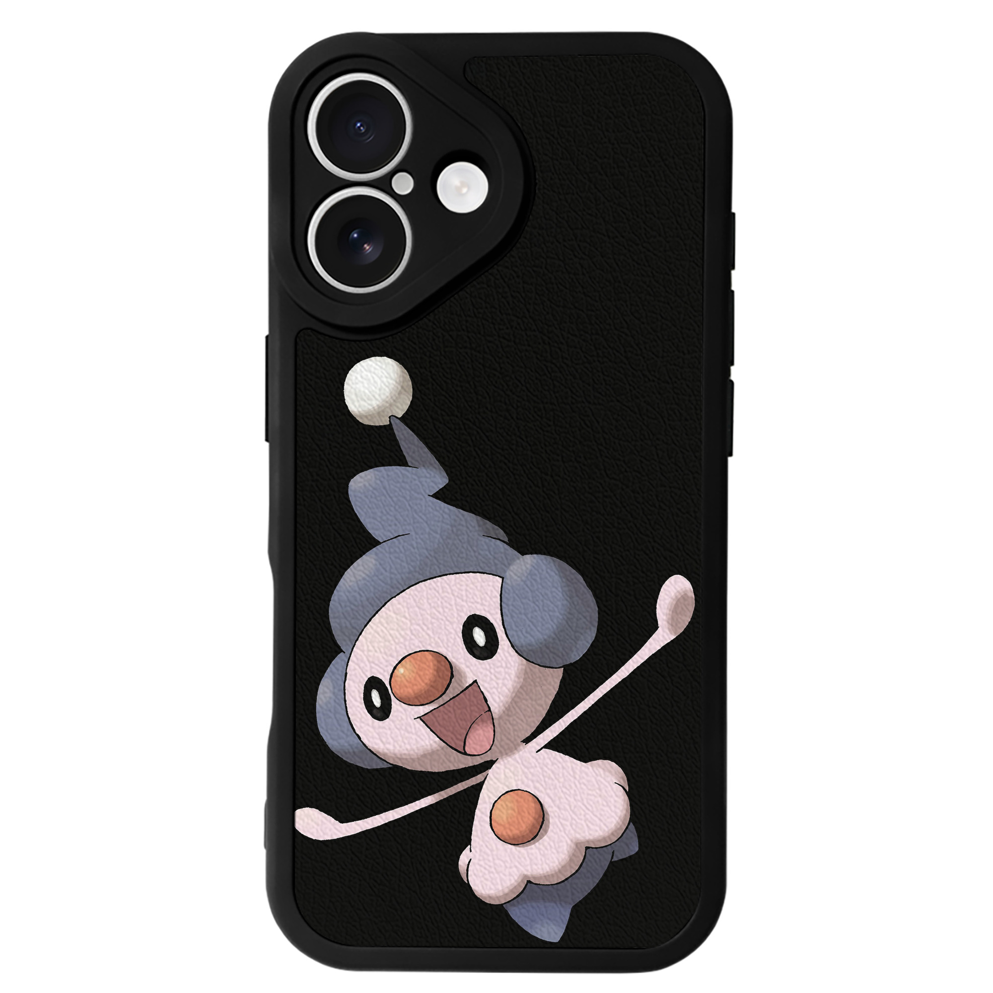 （画像用） ポケットモンスター Pokémon 【iPhone 16シリーズ対応】シリコンスマホケース（レザー調） 材質：シリコン